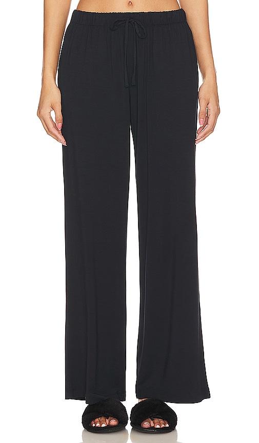 eberjey gisele everyday pant in black.