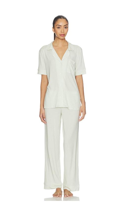eberjey gisele pajama set in sage.