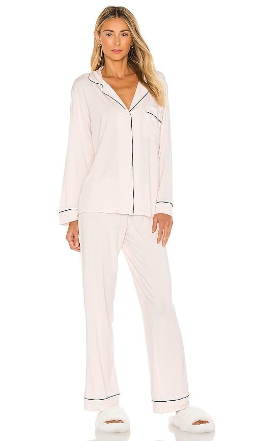eberjey gisele pj set in blush.