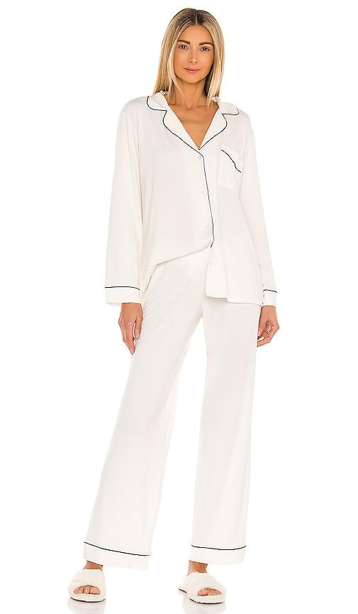 eberjey gisele pj set in ivory.