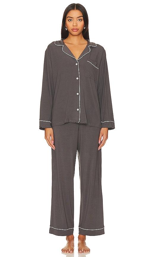 eberjey gisele pj set in navy.