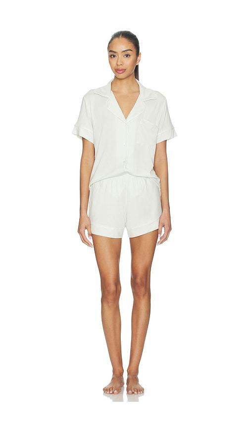 eberjey gisele relaxed pj set in mint.