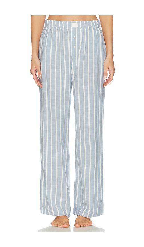 eberjey nautico boxer pant in slate.