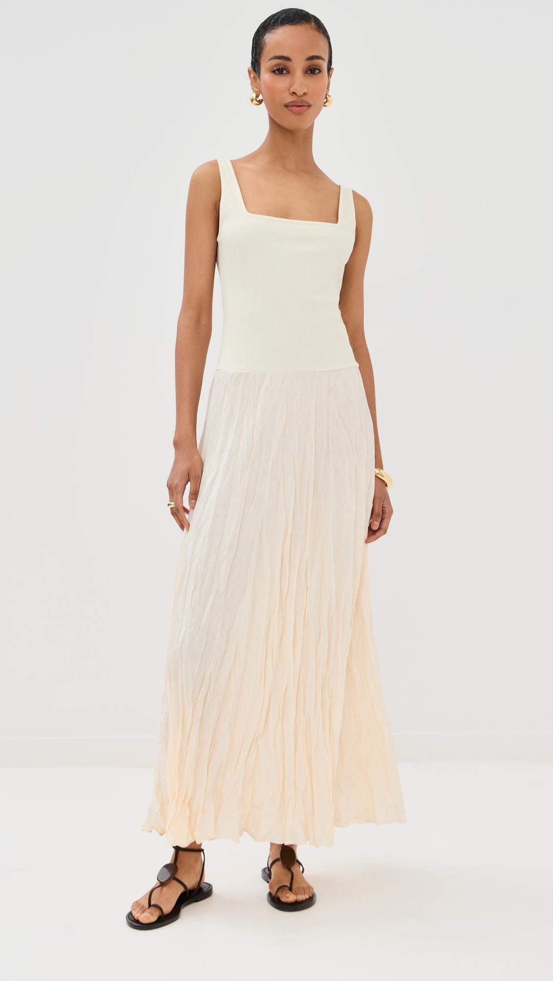ecru mariner maxi dress