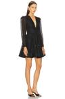 eden structured mini dress