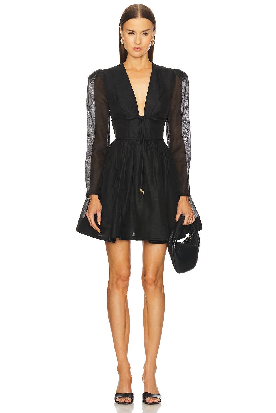 eden structured mini dress