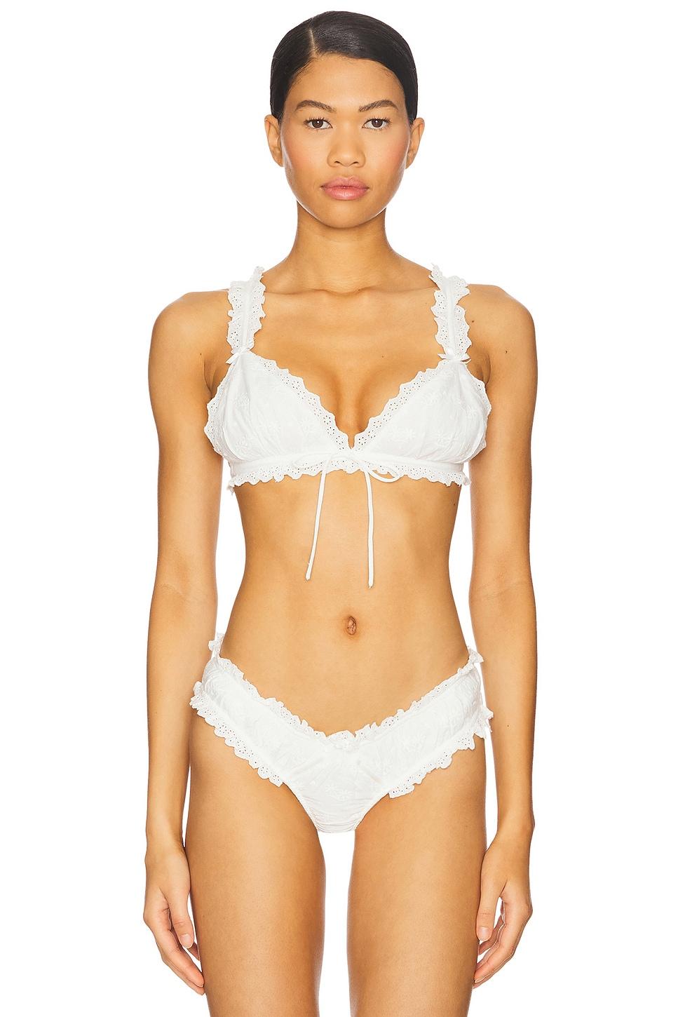 edie eyelet bralette