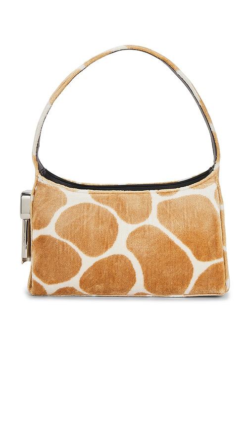 edie parker burn shoulder bag in nude.