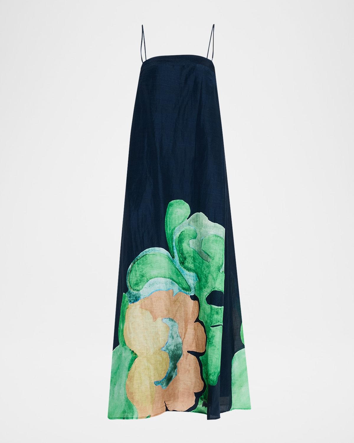 edith floral maxi dress