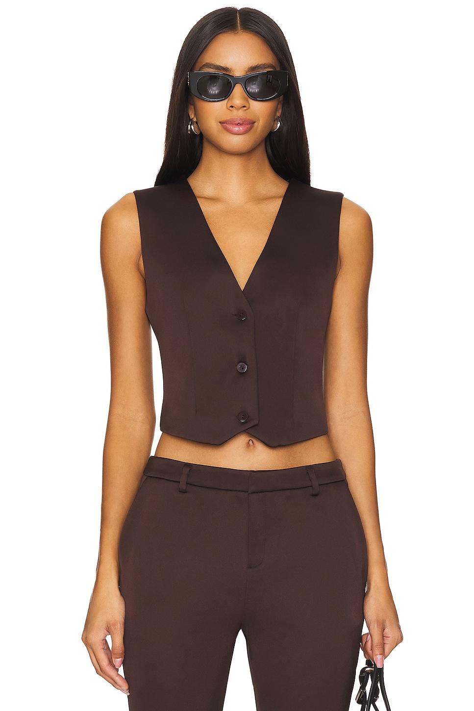 edwina havey satin vest