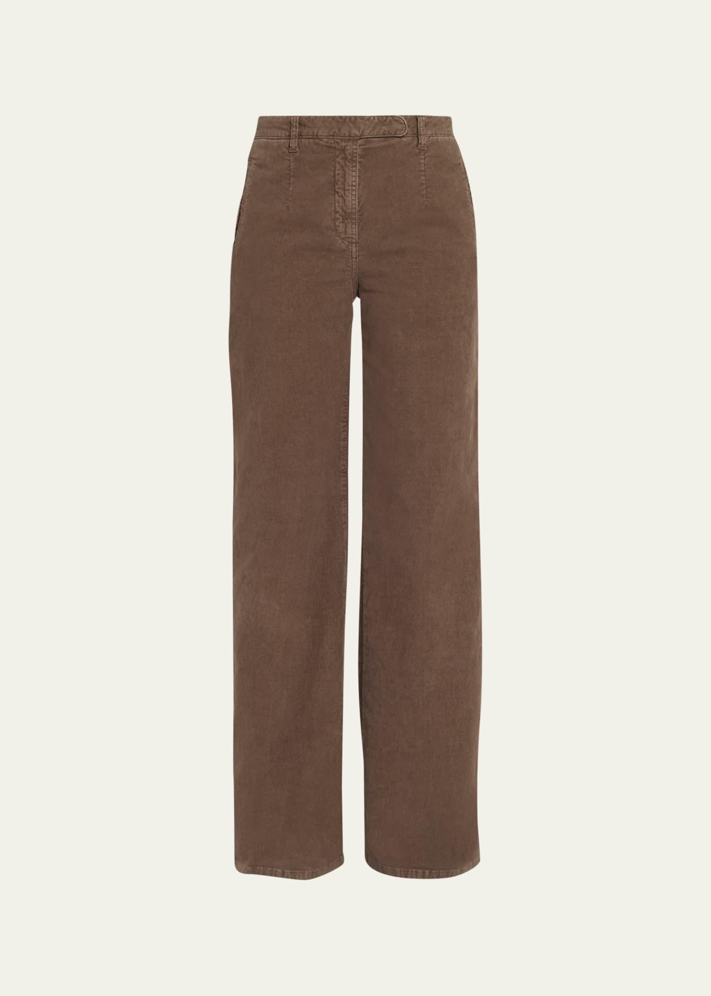 eglitta straight-leg corduroy pants