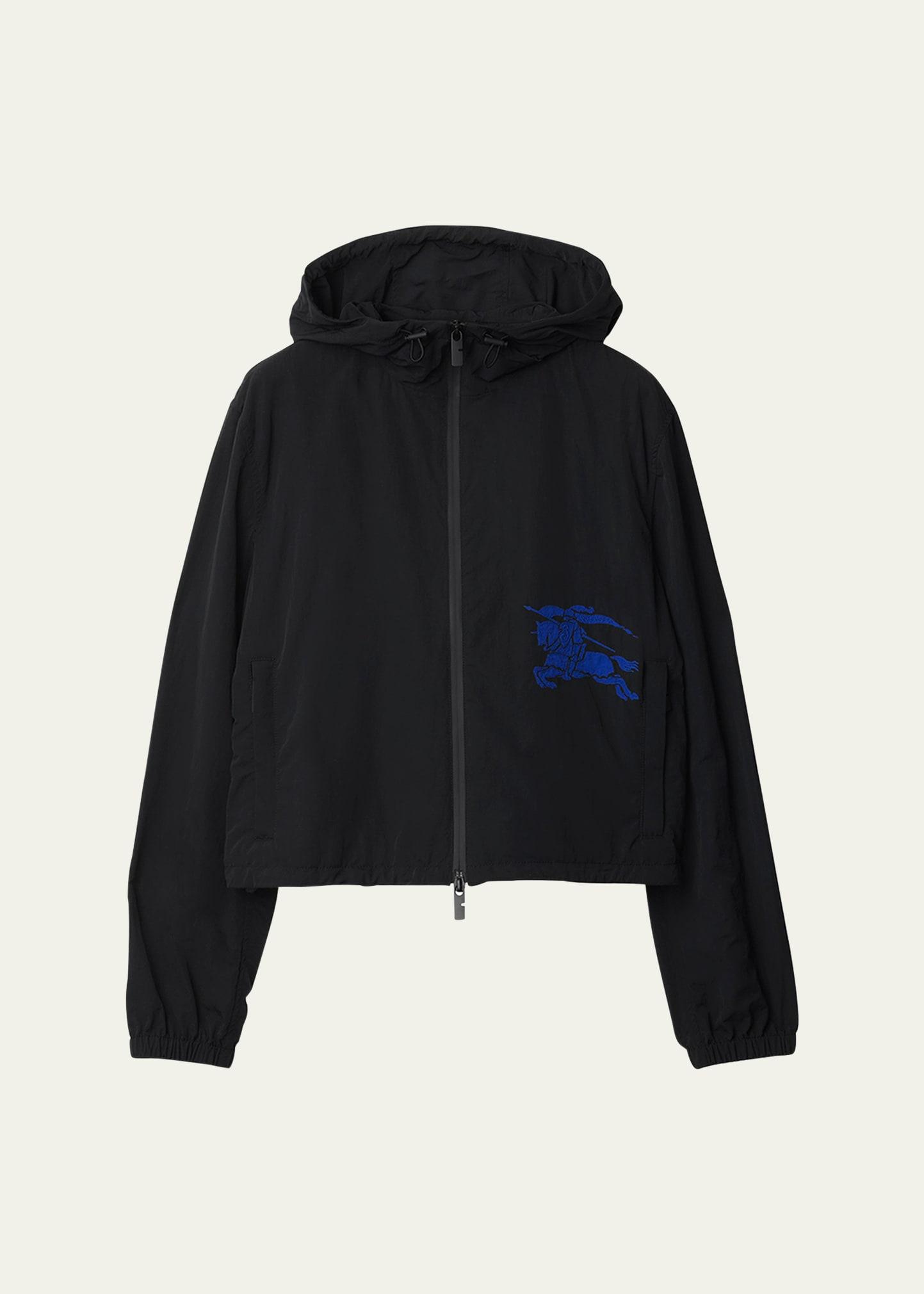 ekd embroidered hooded jacket