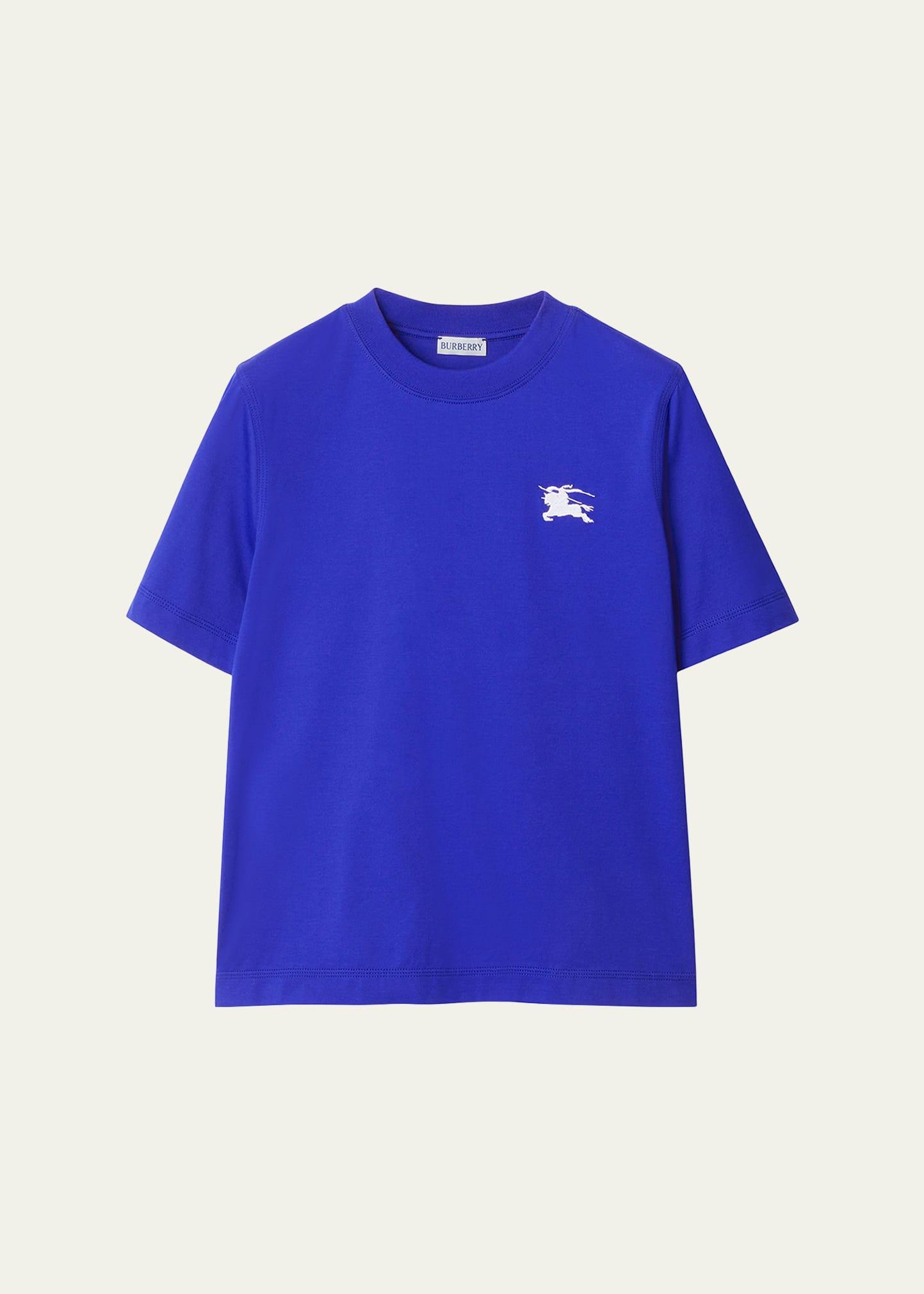ekd embroidered tee, blue