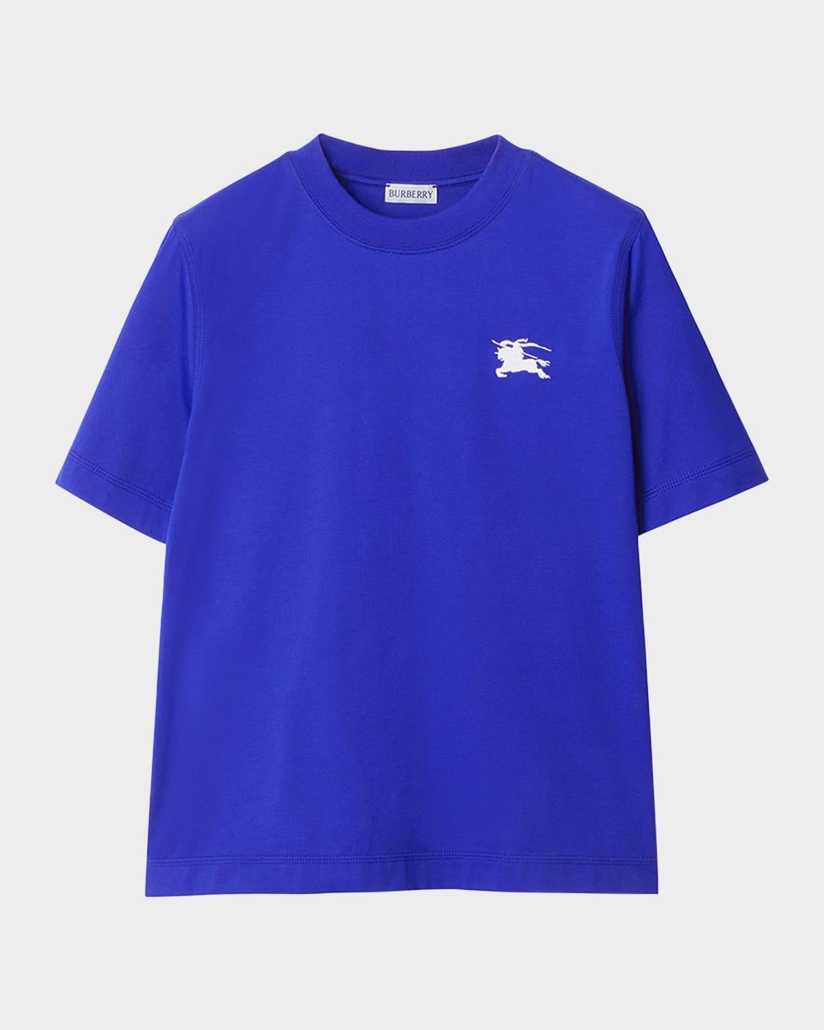 ekd embroidered tee, blue