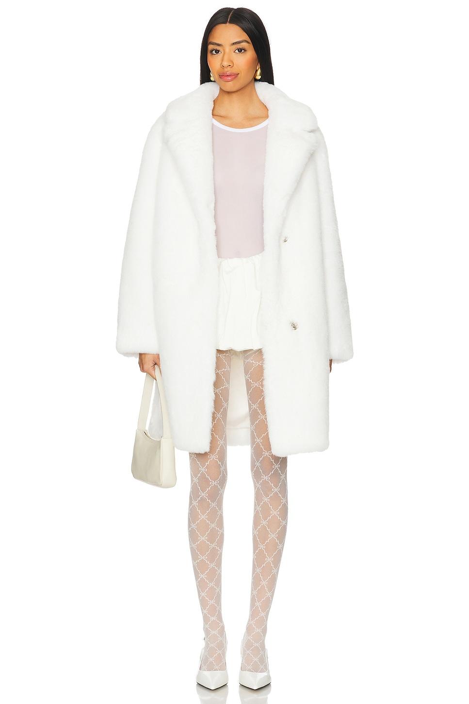 elaine faux fur coat