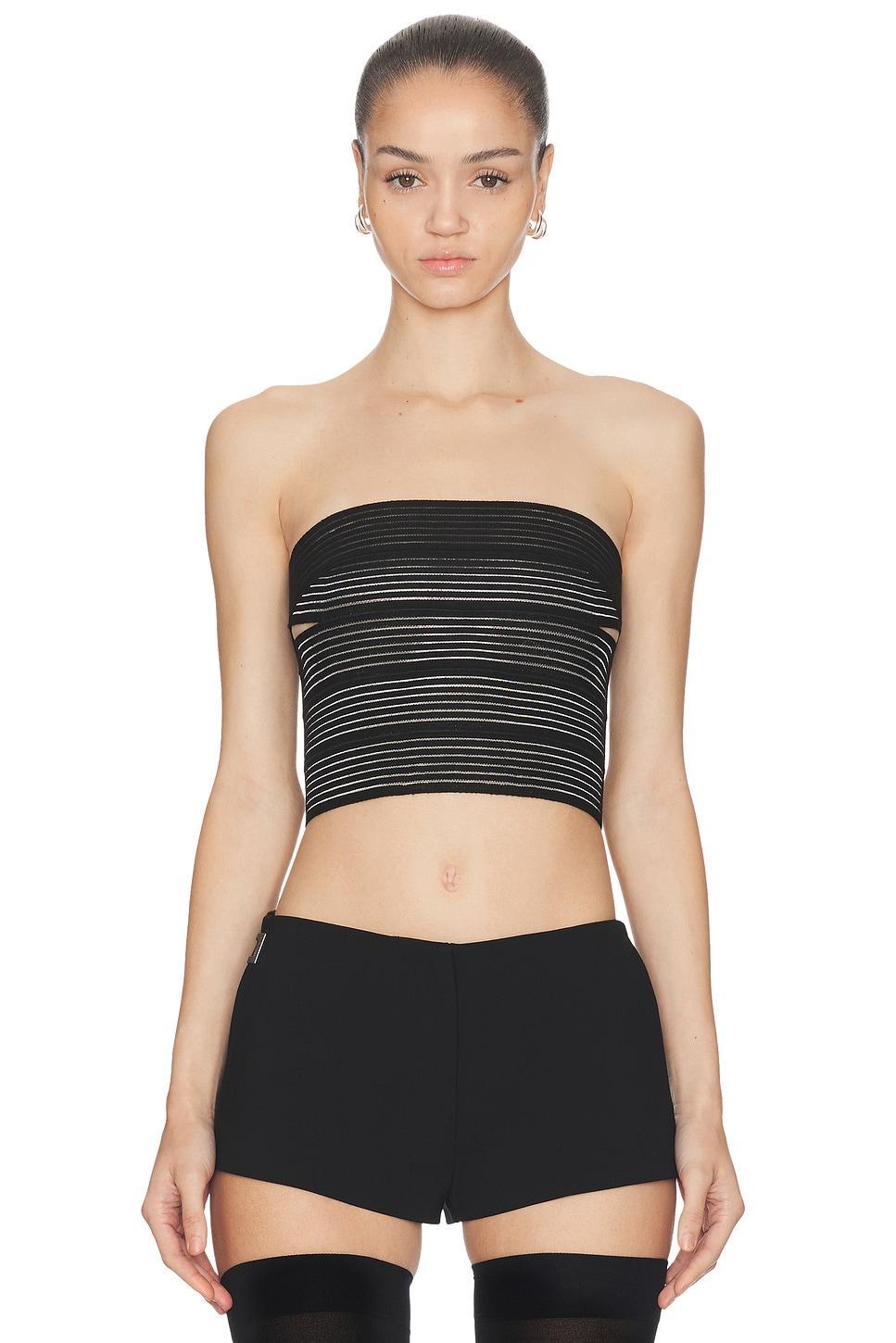 elastic brace corset top