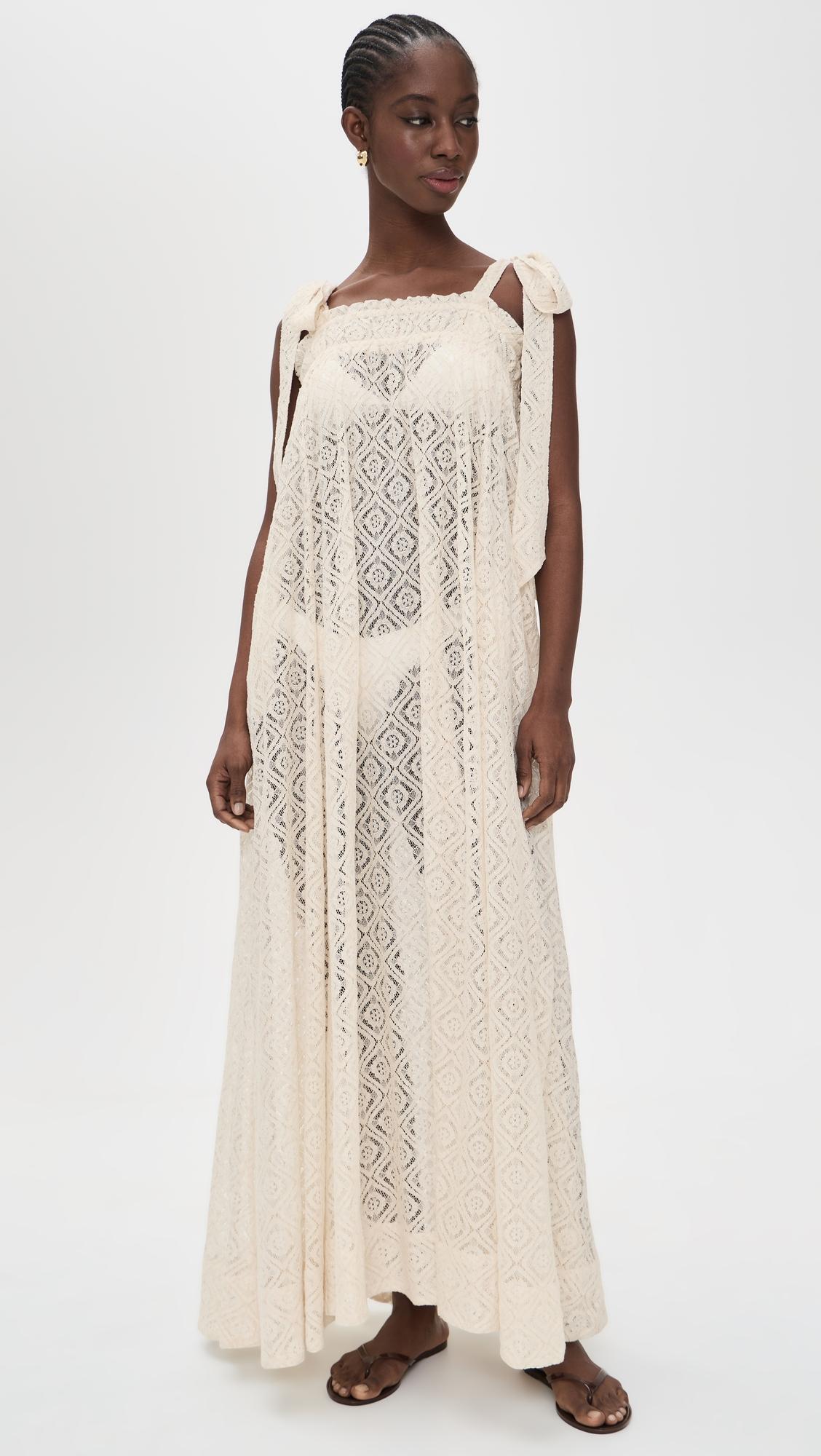 elastic convertible maxi dress