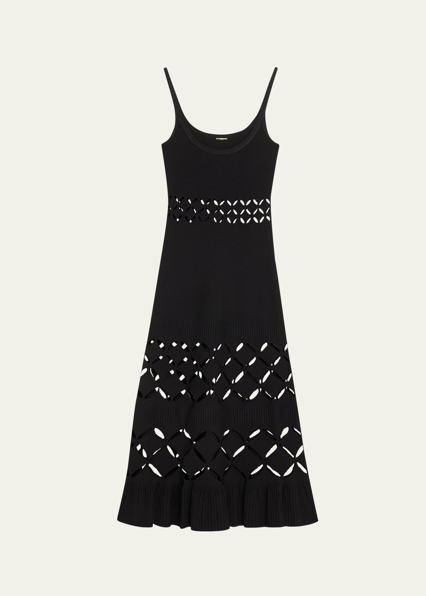 elayne sleeveless cut-out dress
