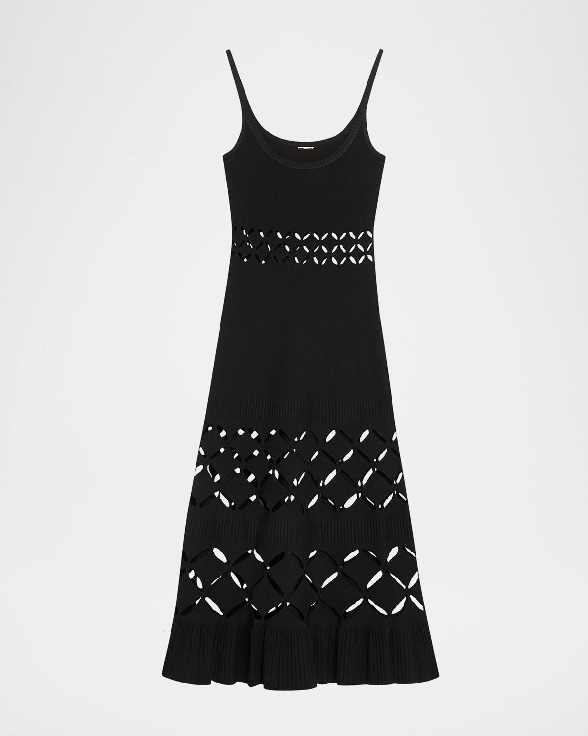 elayne sleeveless cut-out dress