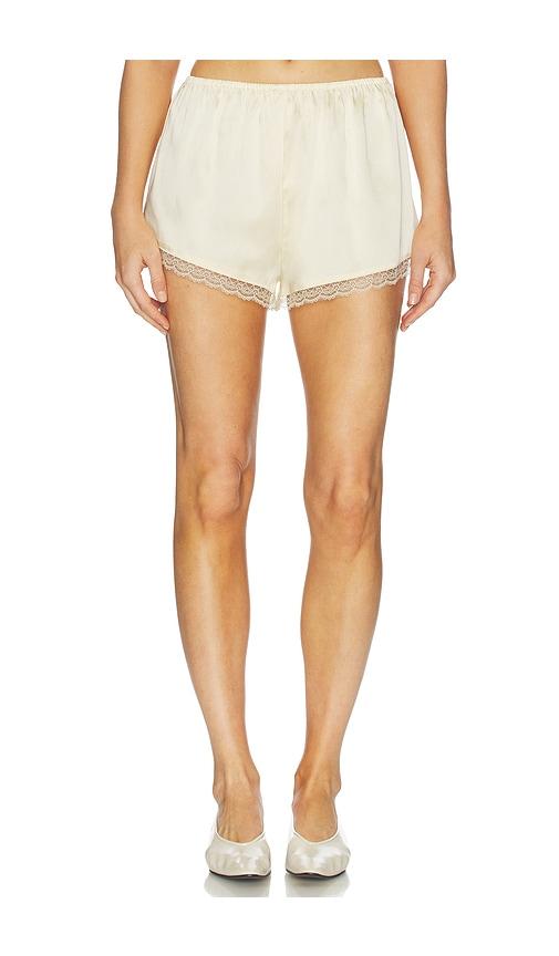 elce pietra short in lemon.