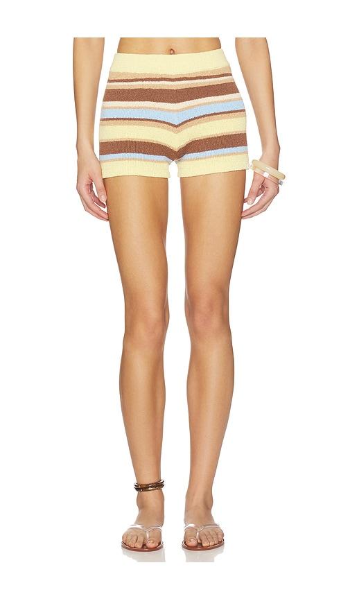 elce reine short in brown.