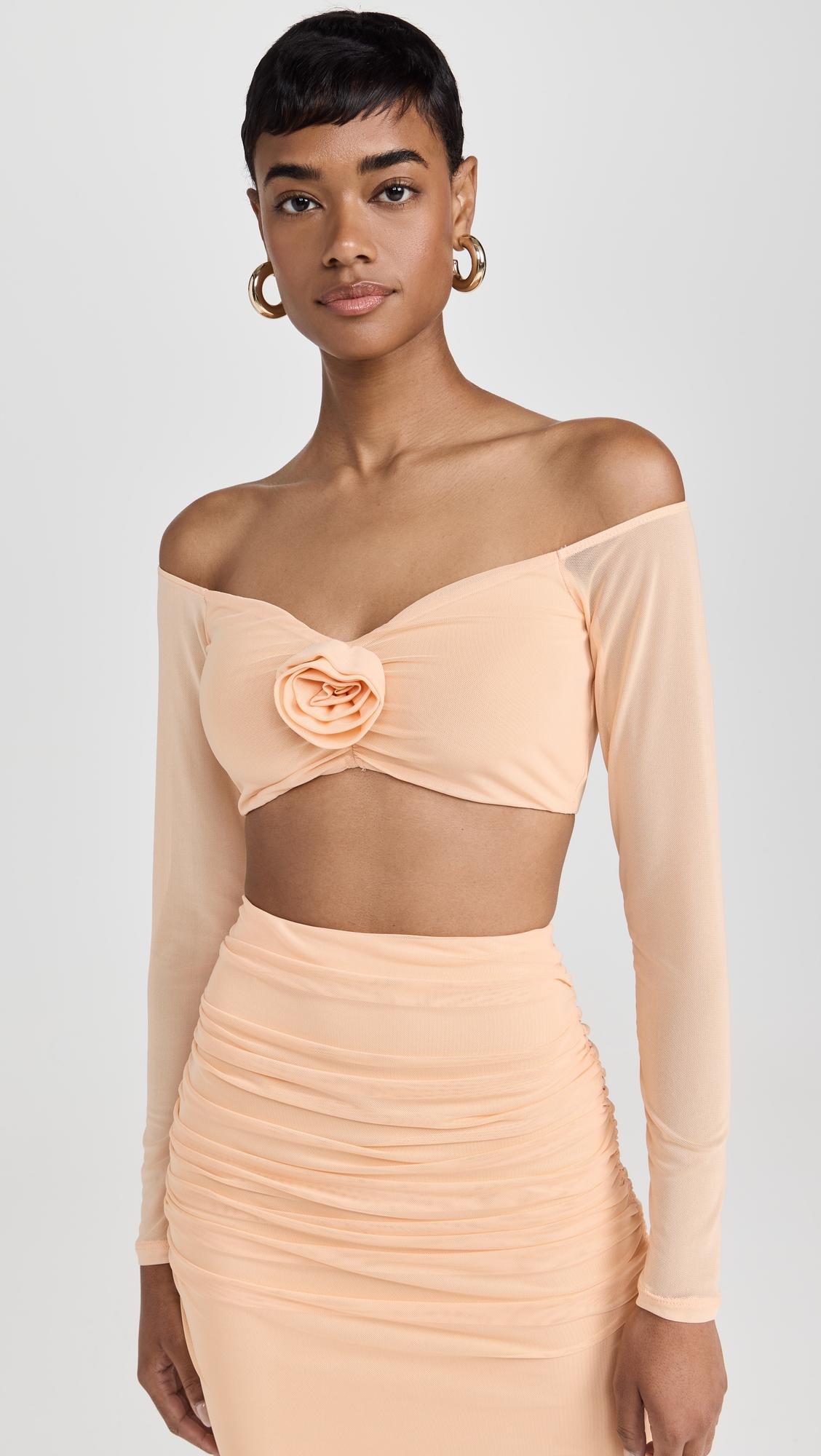 elden rosette crop top