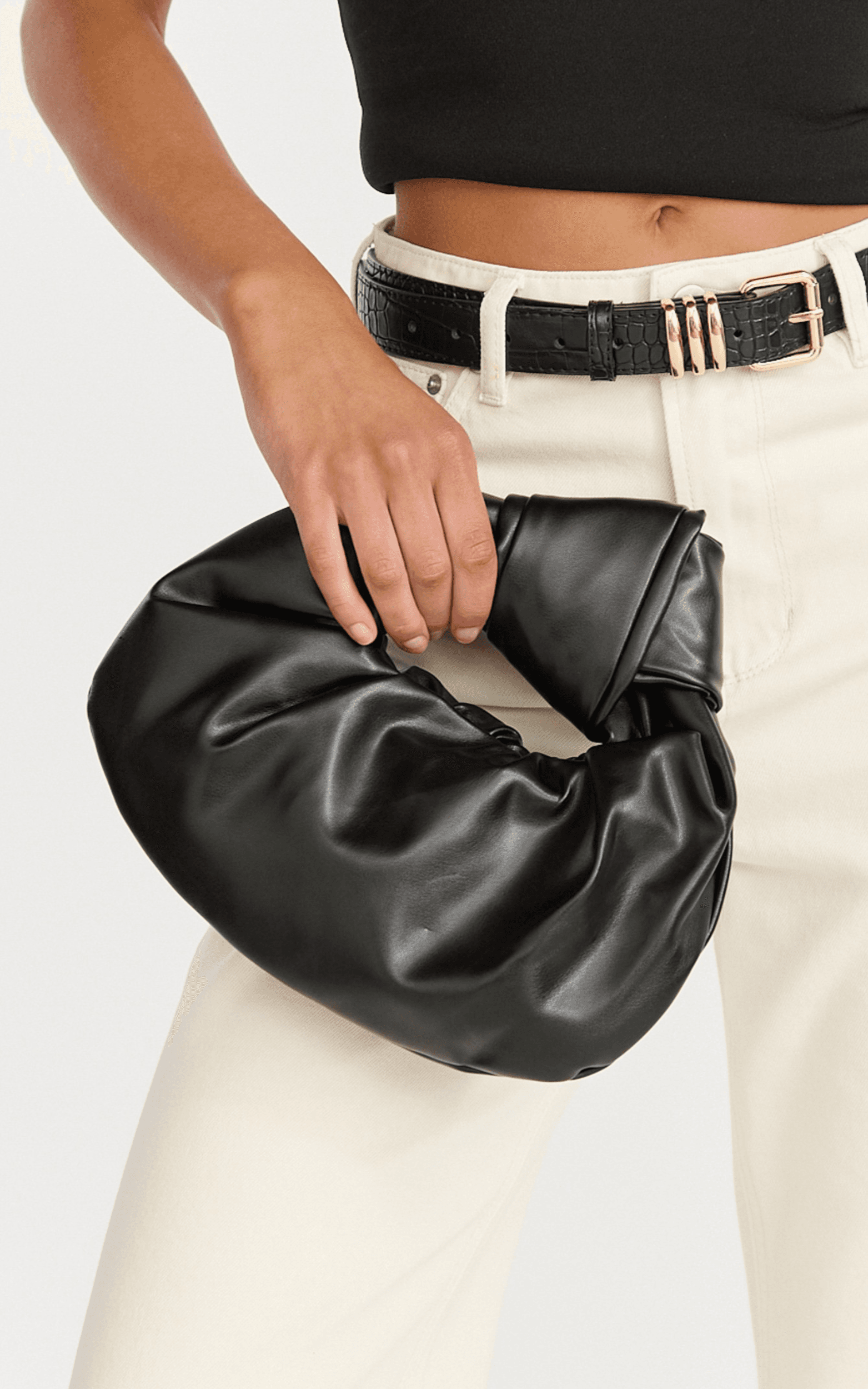 eleanor bag - handle bag in black