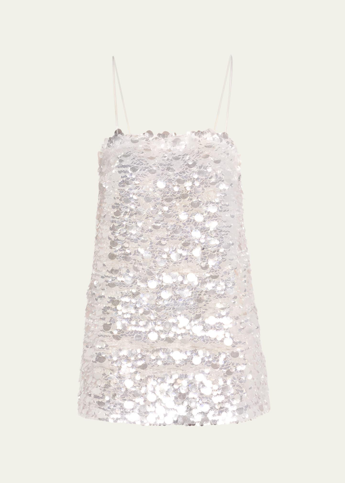 eleanora sequined mini dress
