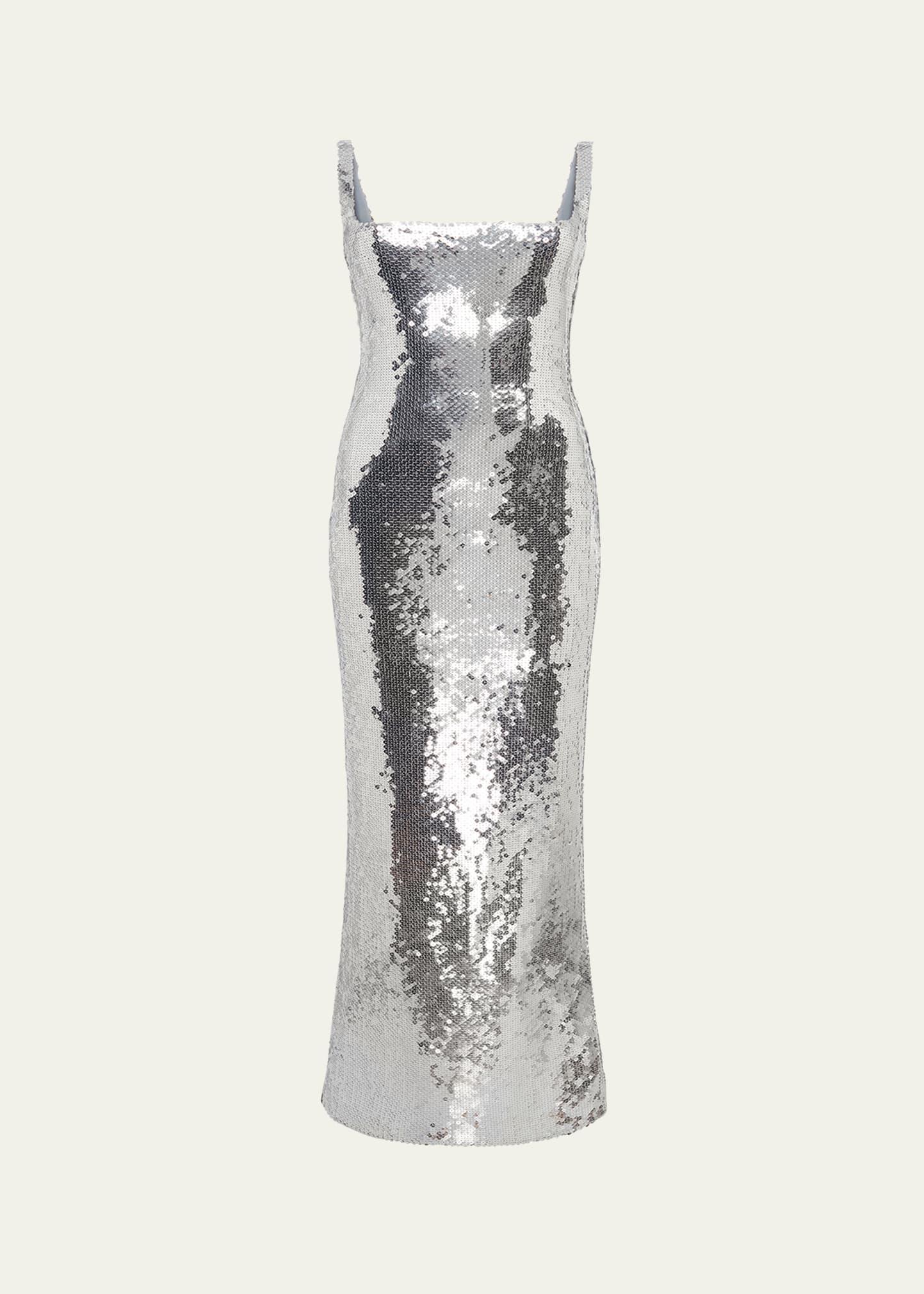 electra sequined gown