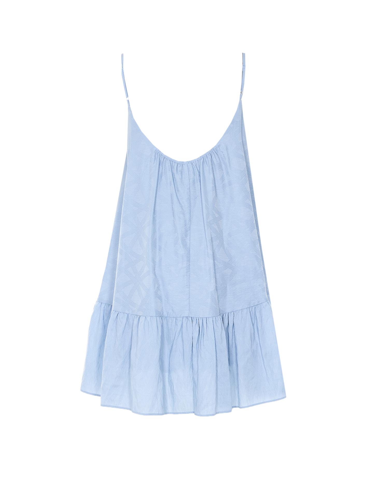 eleh dresses blue tencel - women