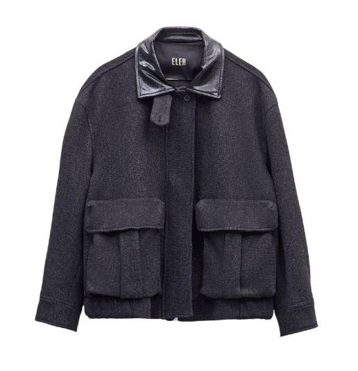 eleh jackets dark grey - women