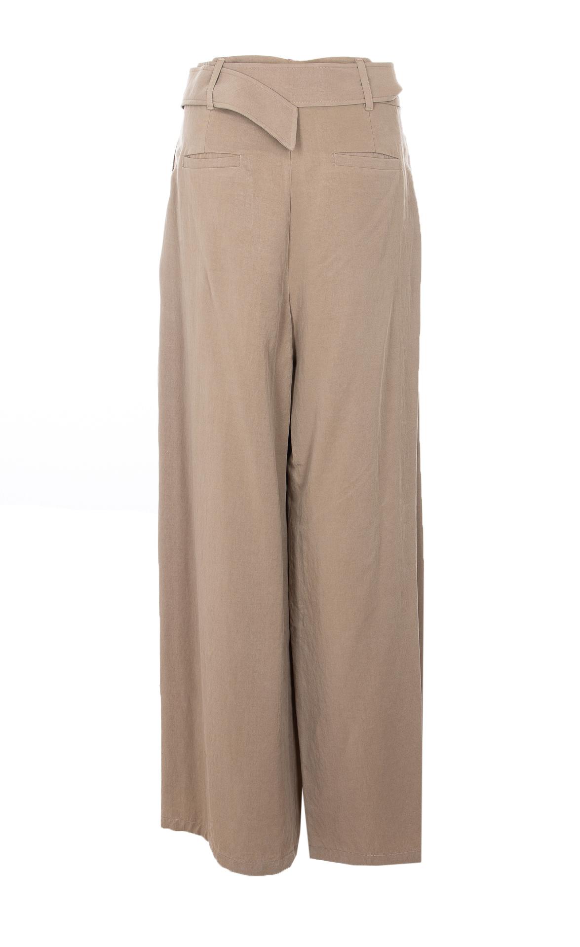 eleh trousers beige tencel - women