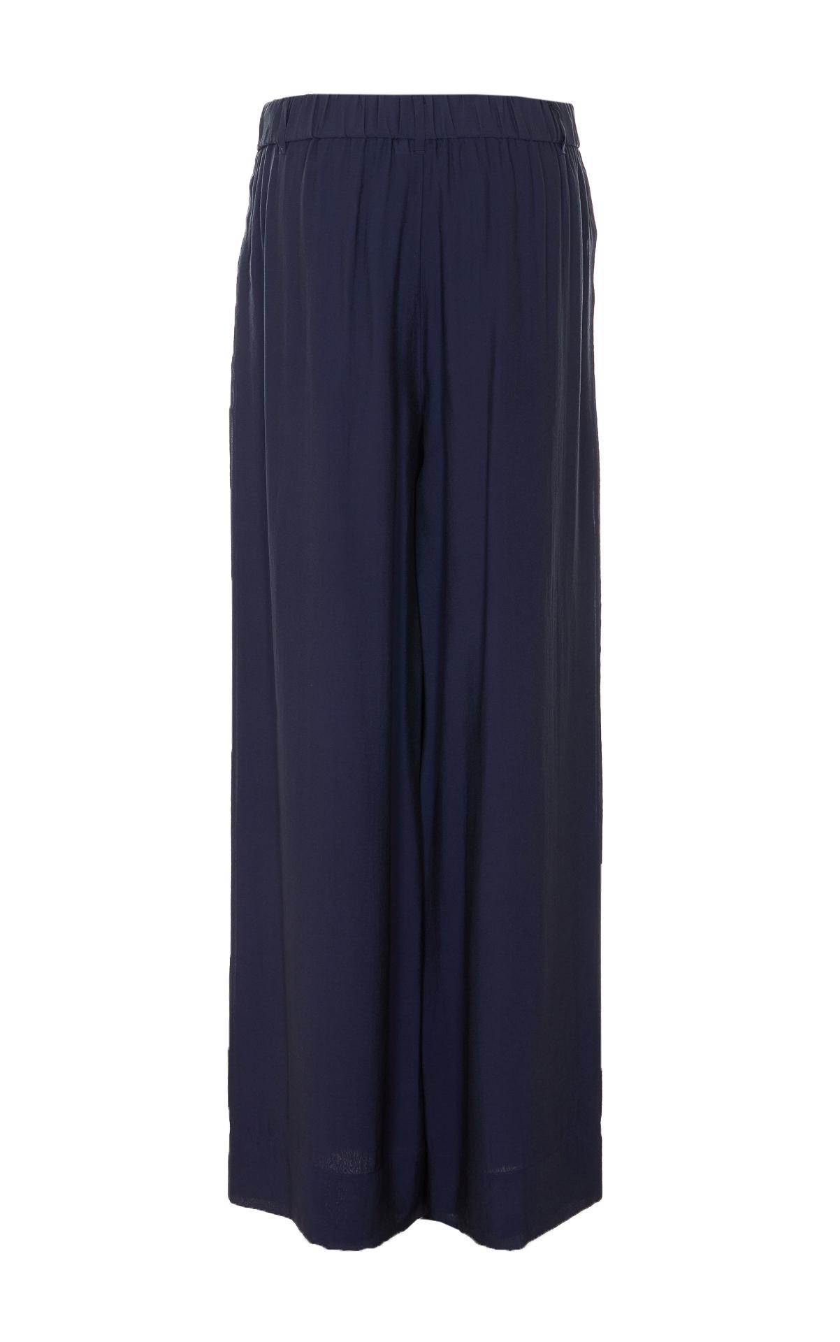 eleh trousers blue viscose - women