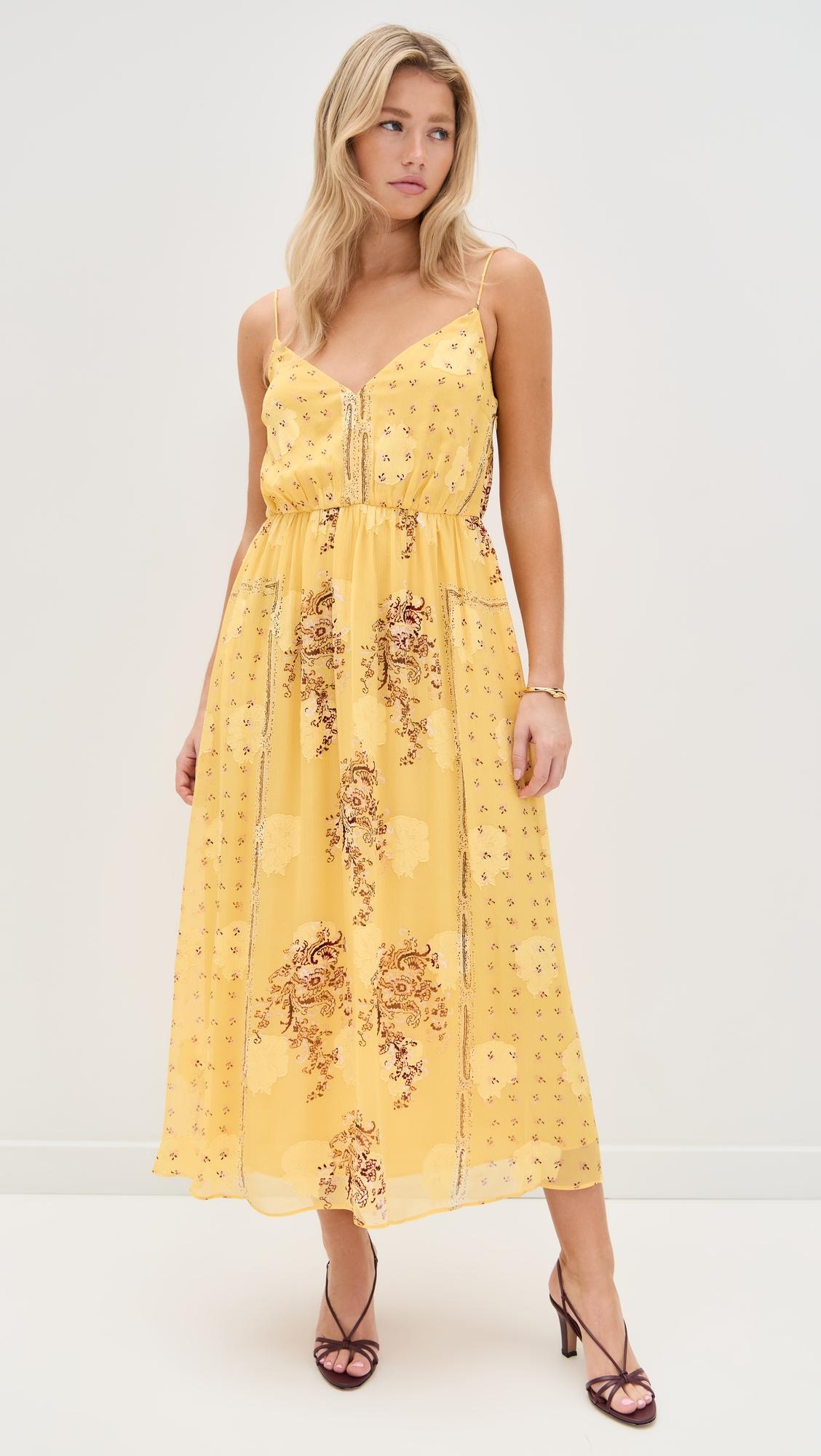 elena cami midi dress