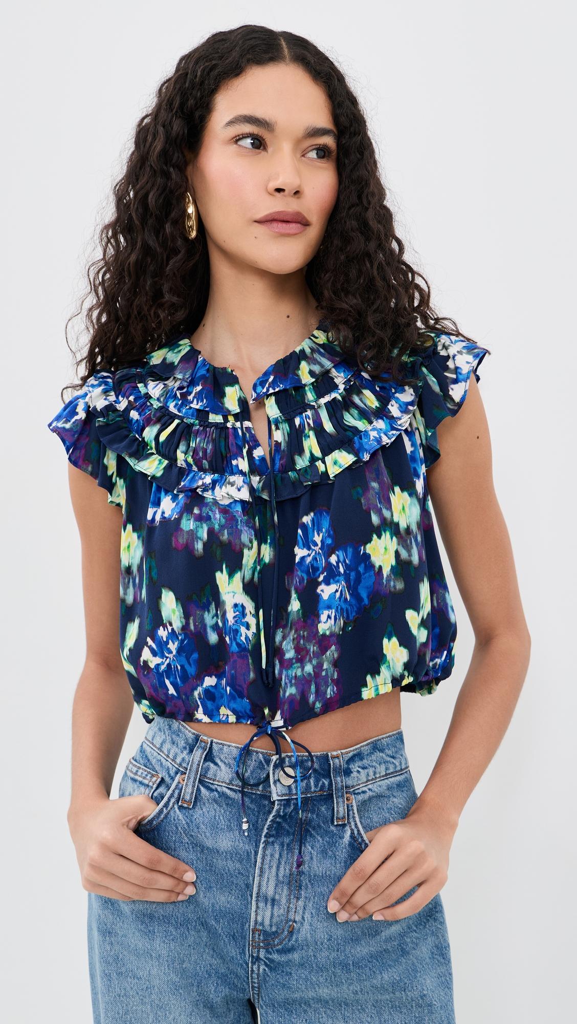 eleonore silk top