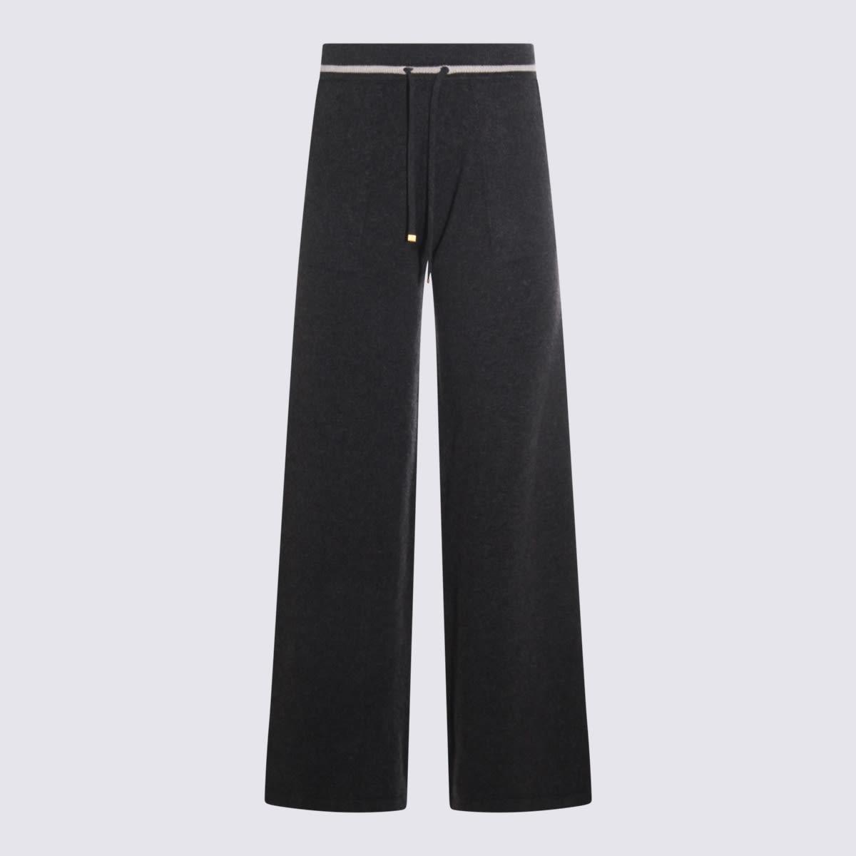eleventy dark grey wool pants