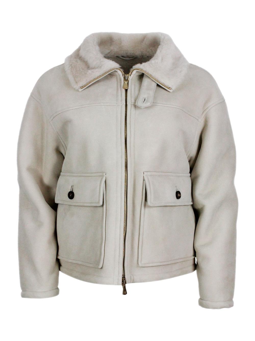 eleventy jackets sand 100le - women