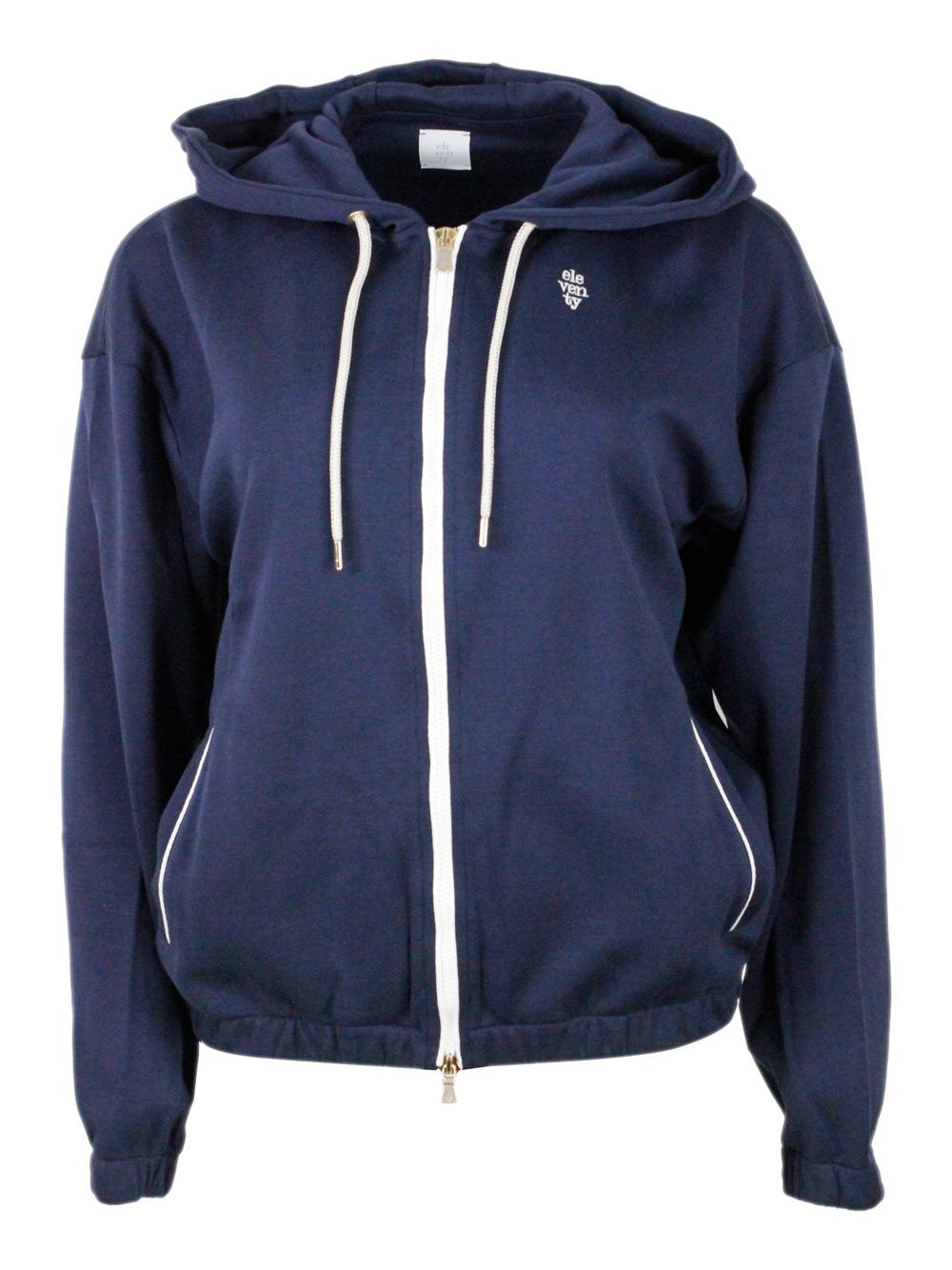 eleventy sweaters blue 98co 2pa - women