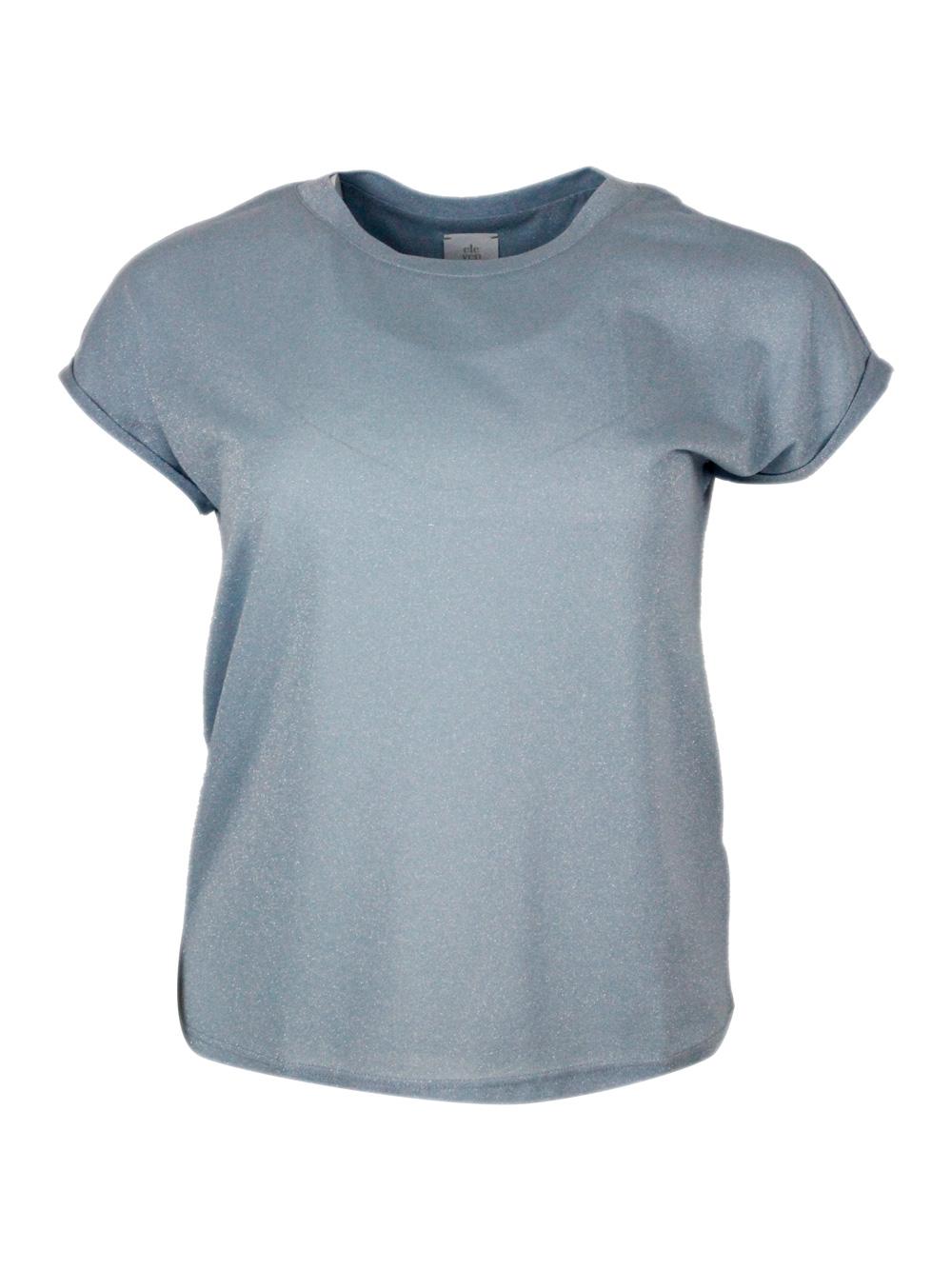 eleventy t-shirts and polos nuvola celeste 75el 13me - women