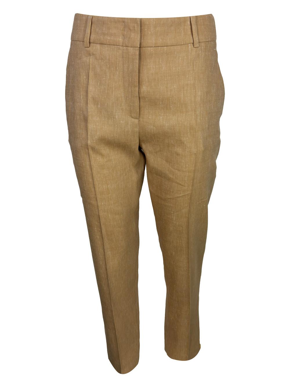 eleventy trousers red 52li 48wv - women