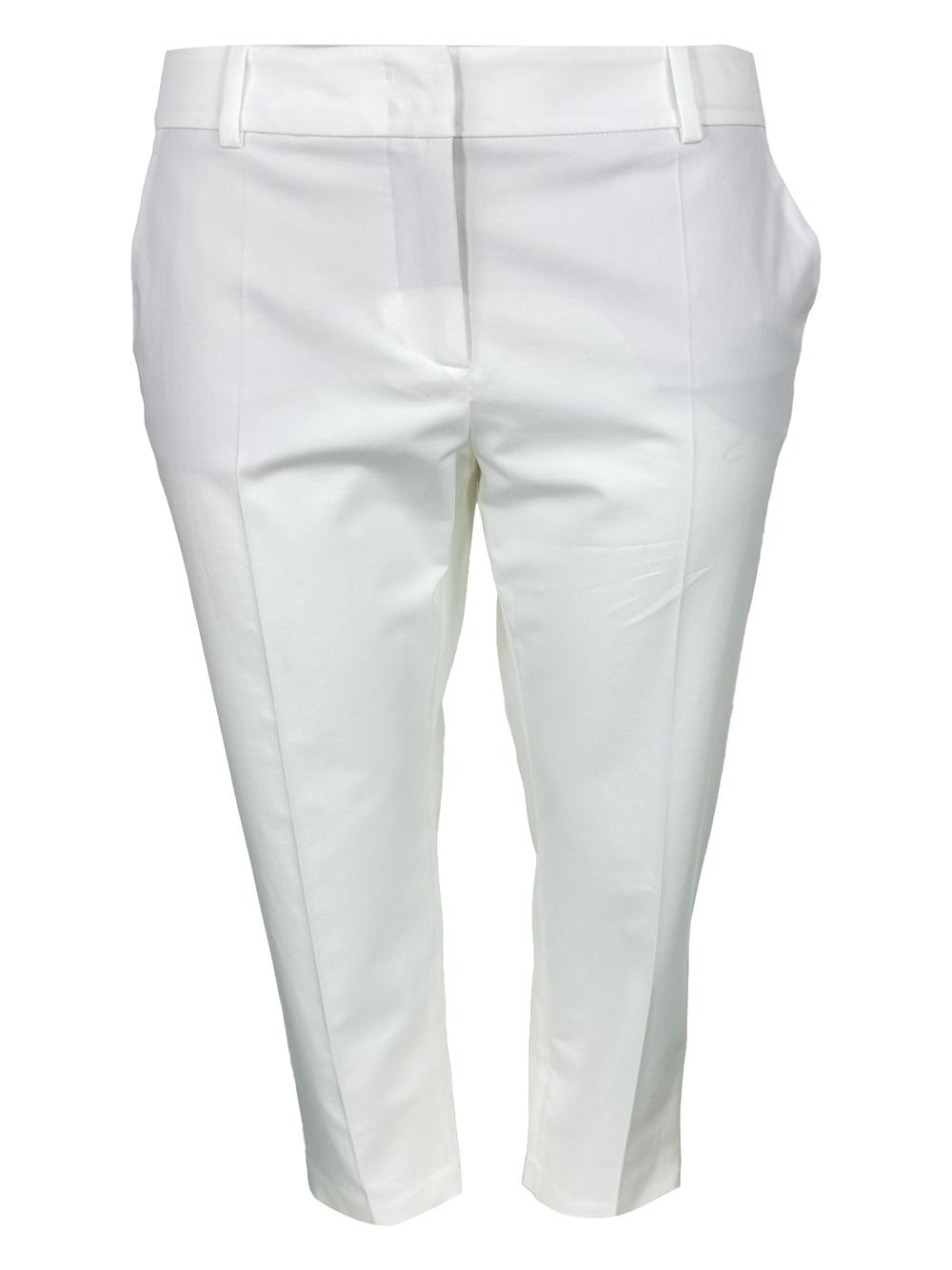 eleventy trousers white 98co 2ea - women
