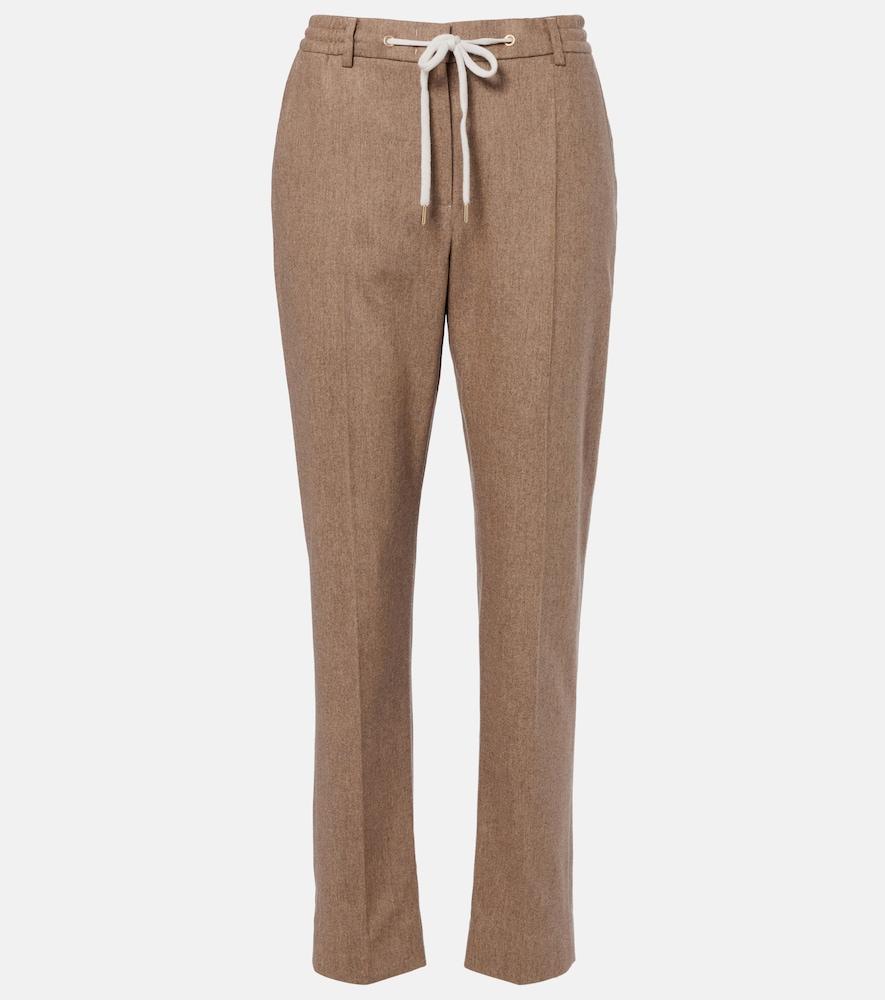 eleventy wool and cashmere tapered pants