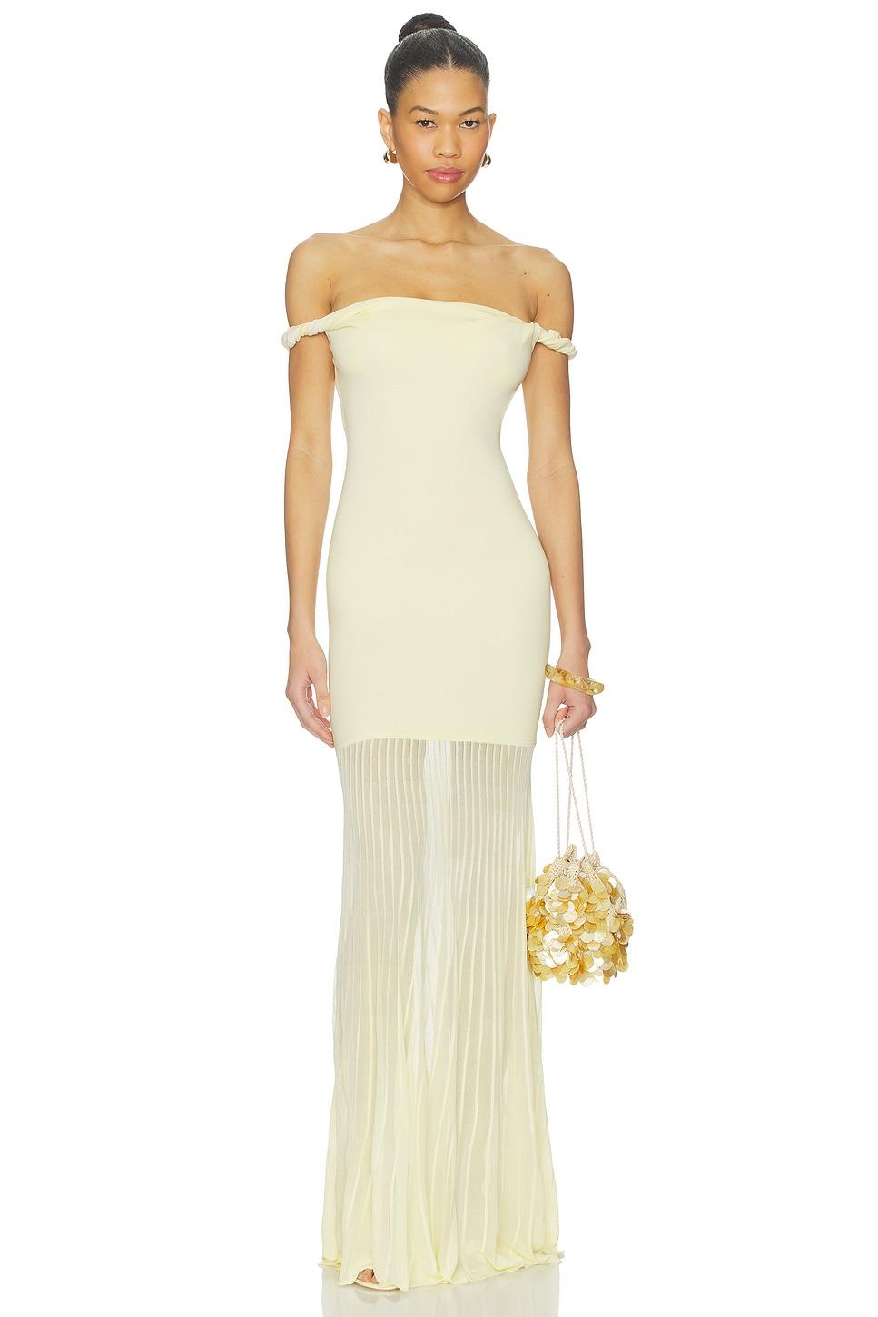 elia off shoulder twist dress