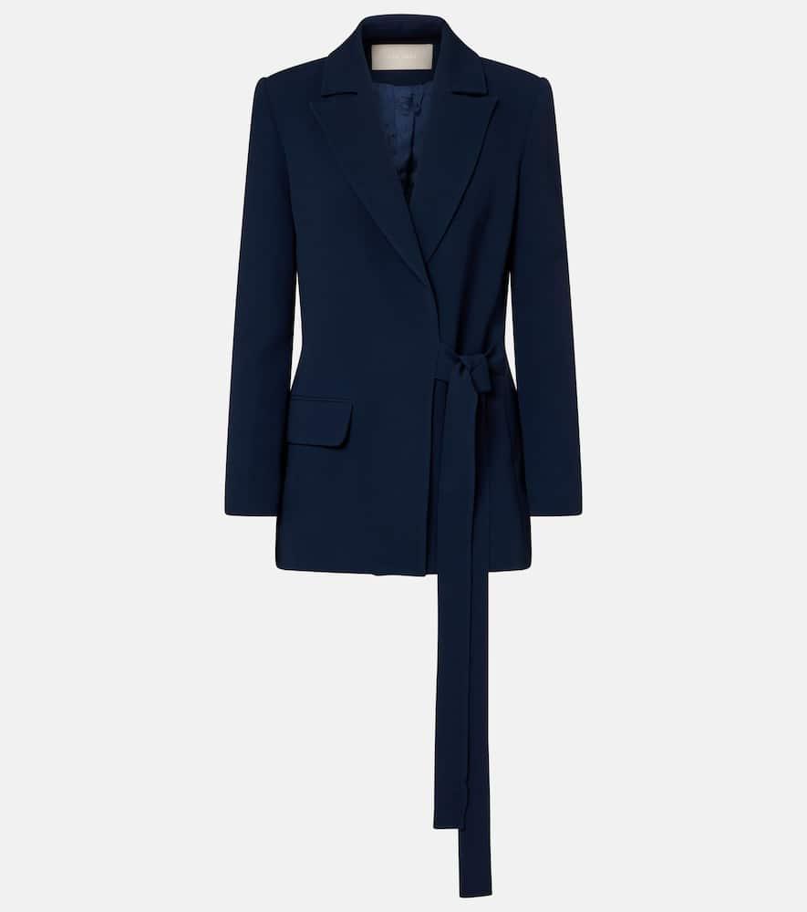 elie saab belted blazer