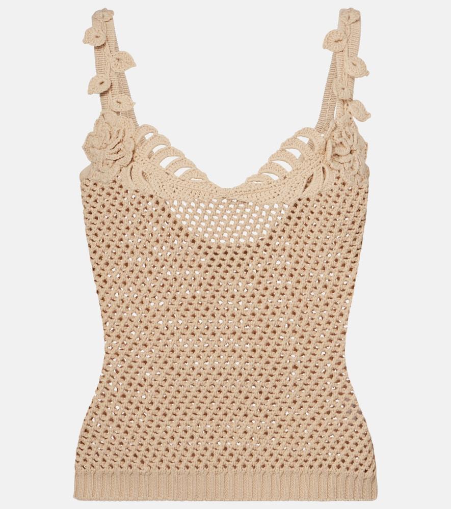 elie saab crochet floral