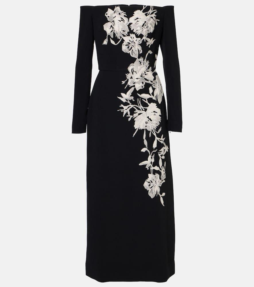 elie saab embroidered off