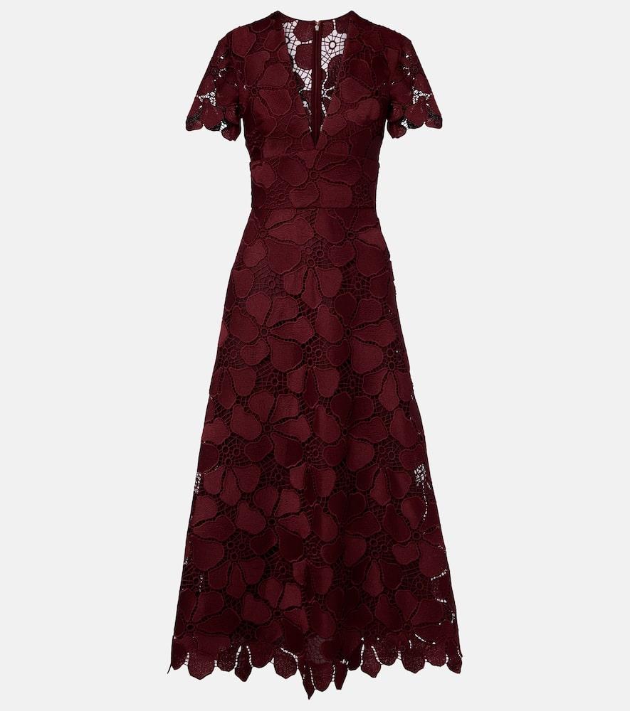 elie saab guipure lace silk