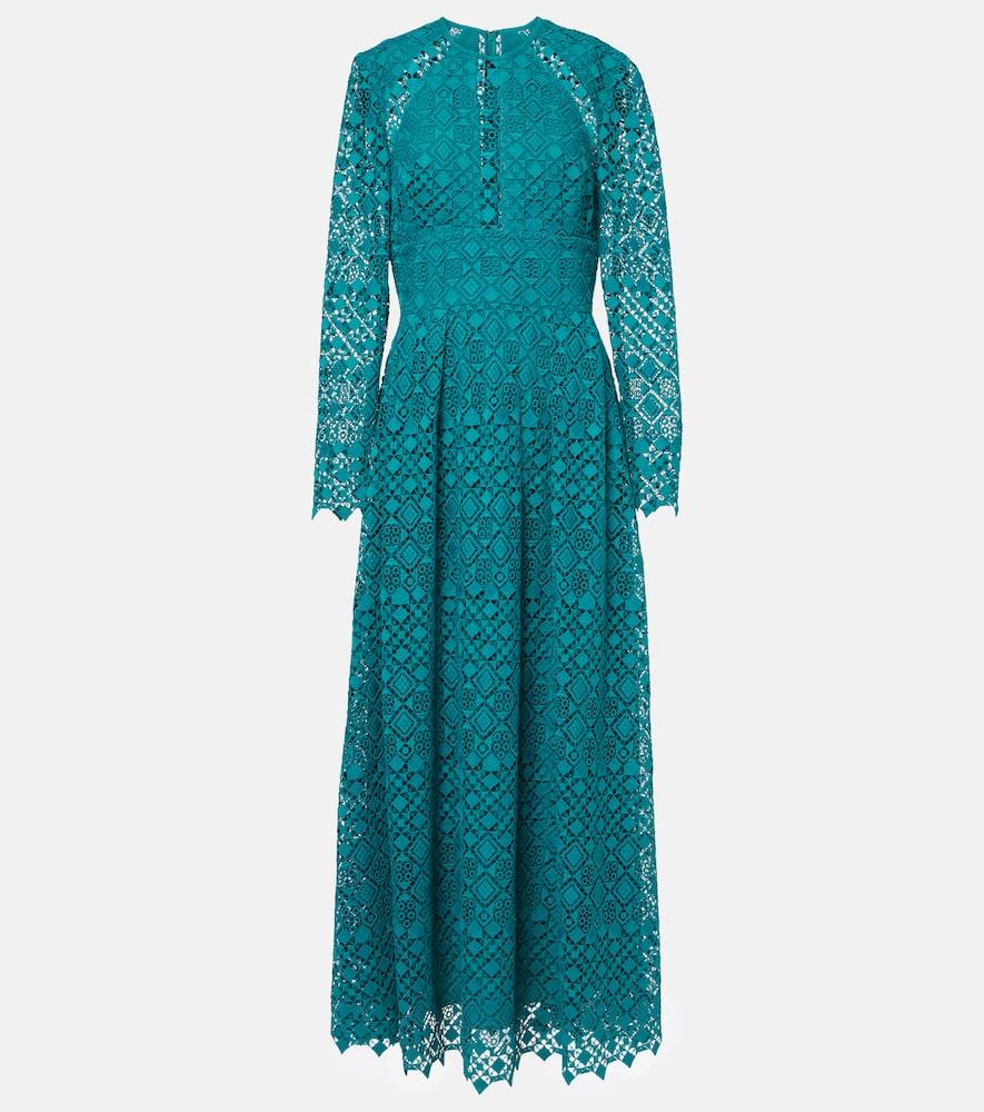 elie saab macramé gown