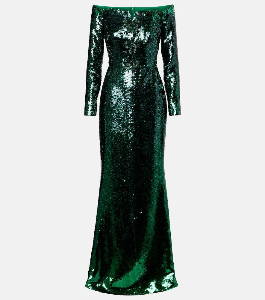 elie saab sequined off