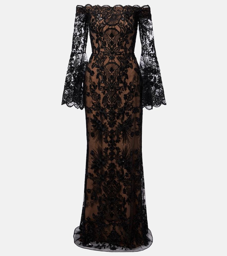 elie saab sequined off